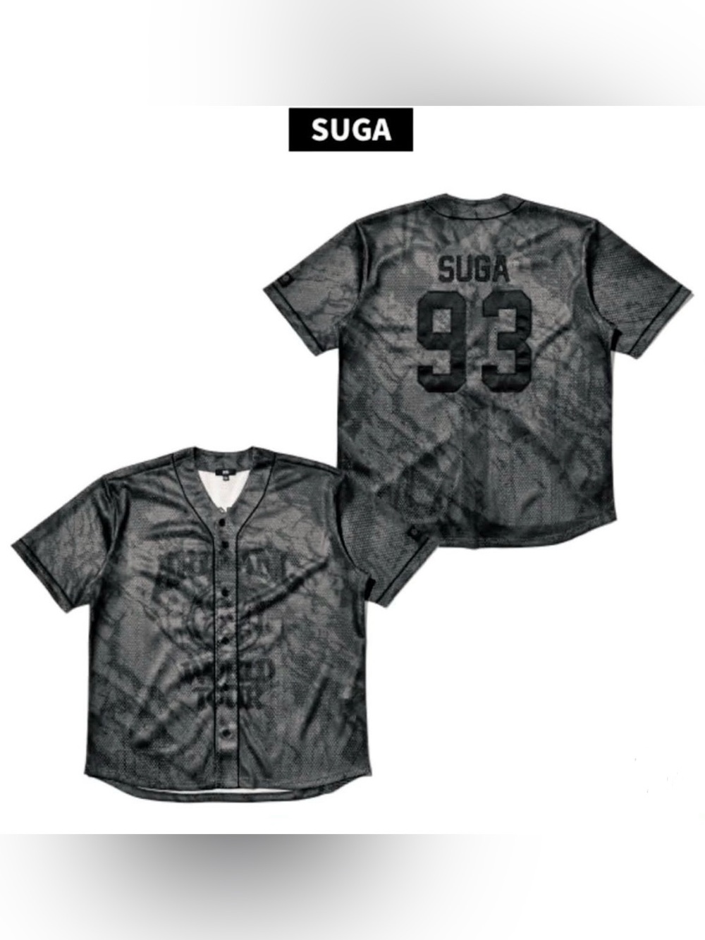 BTS ARIRANG Tour Jersey - 93 SUGA